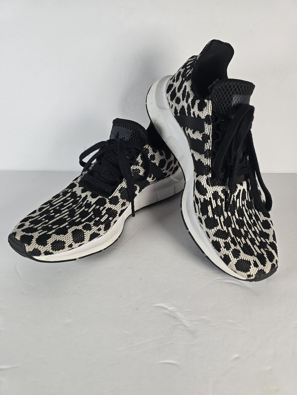adidas Women's Swift Run 1.0 Animal Print Casual Sneakers AthleticStreetwear 7.5